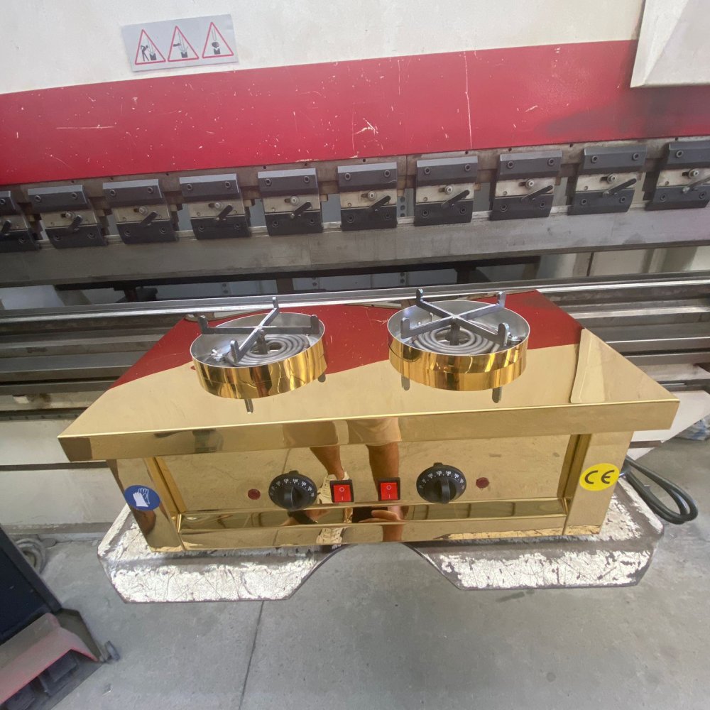 Gold Elektirikli Künefe Pişirim Makinesi resimi