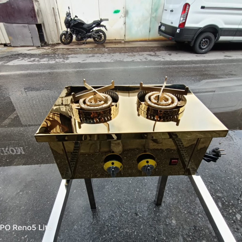 Gold Künefe Pişirim 2 li Otomatik LPG resimi