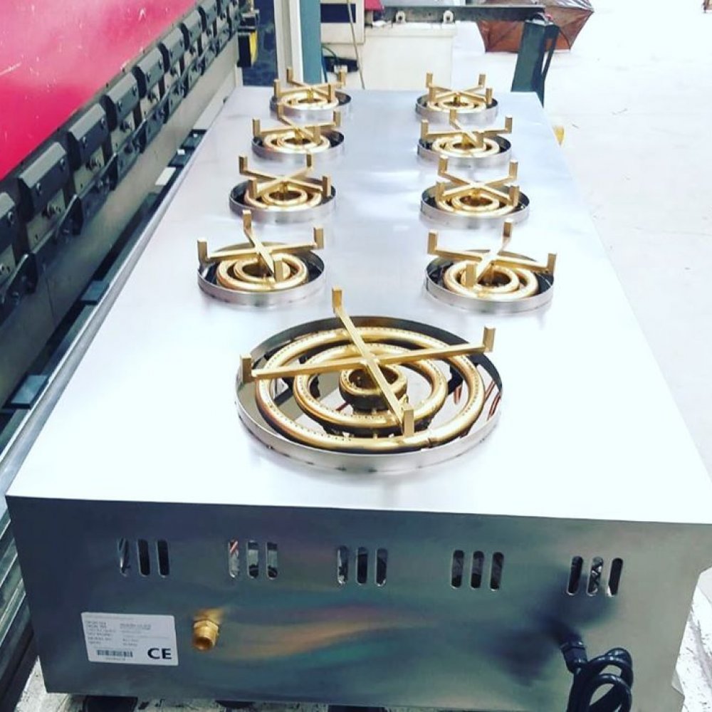 Künefe Pişirim Makinesi Kermes Model  resimi