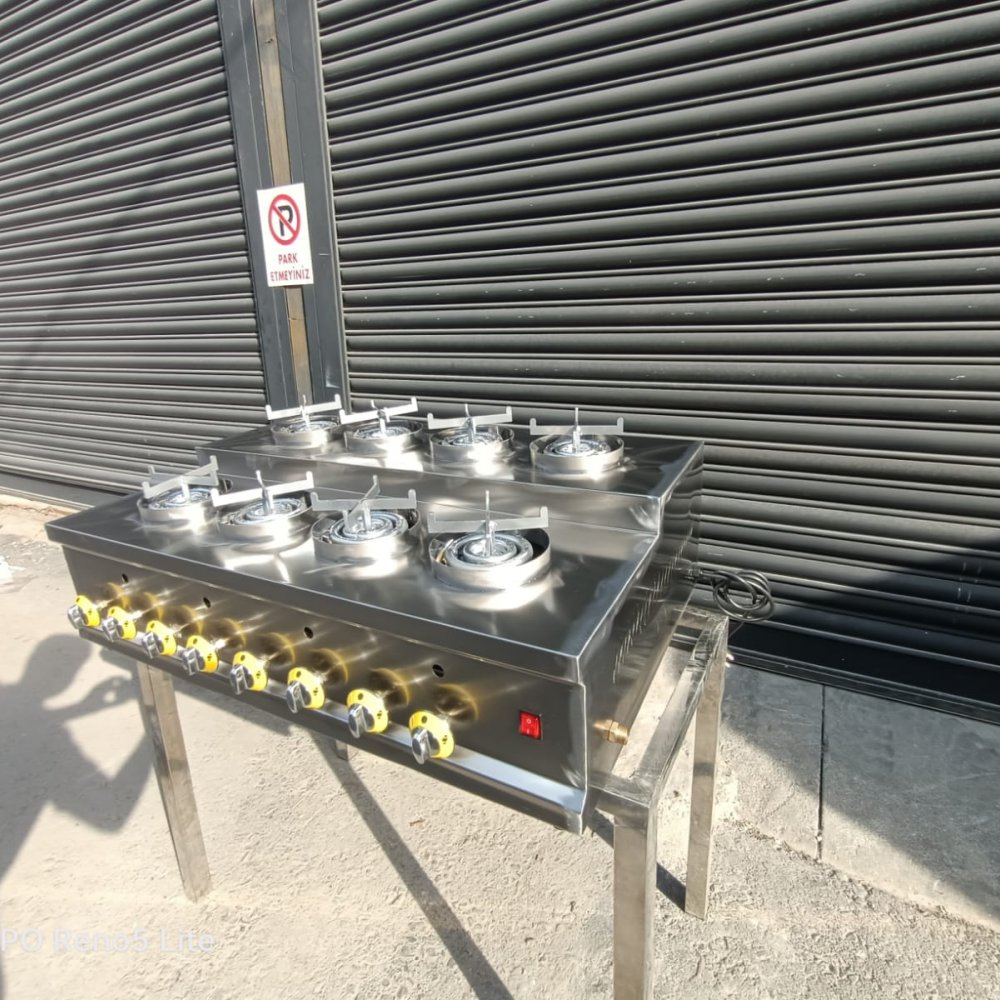 Kunefe Pişirim Ocağı Otomatik Dönerli Takım-59 resimi