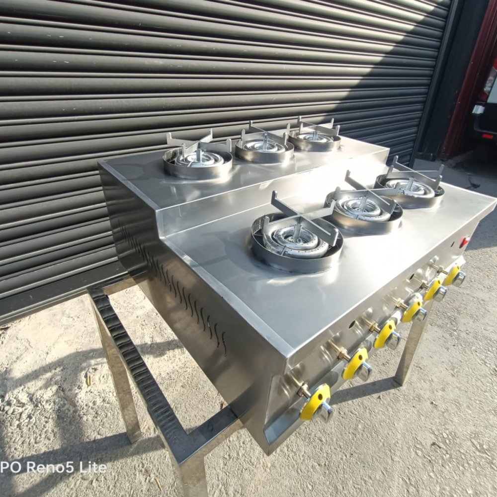 Kunefe Pişirim Ocağı Otomatik Dönerli Takım-59 resimi