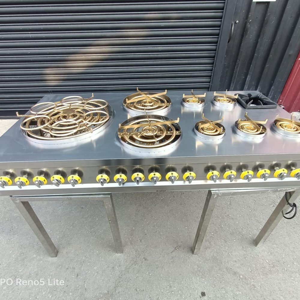 Künefe Pişirim Ocağı Tam Takım q16-q24-q50 tepsilik resimi