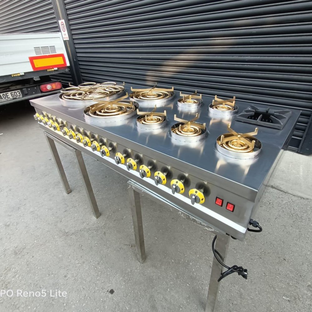 Künefe Pişirim Ocağı Tam Takım q16-q24-q50 tepsilik resimi