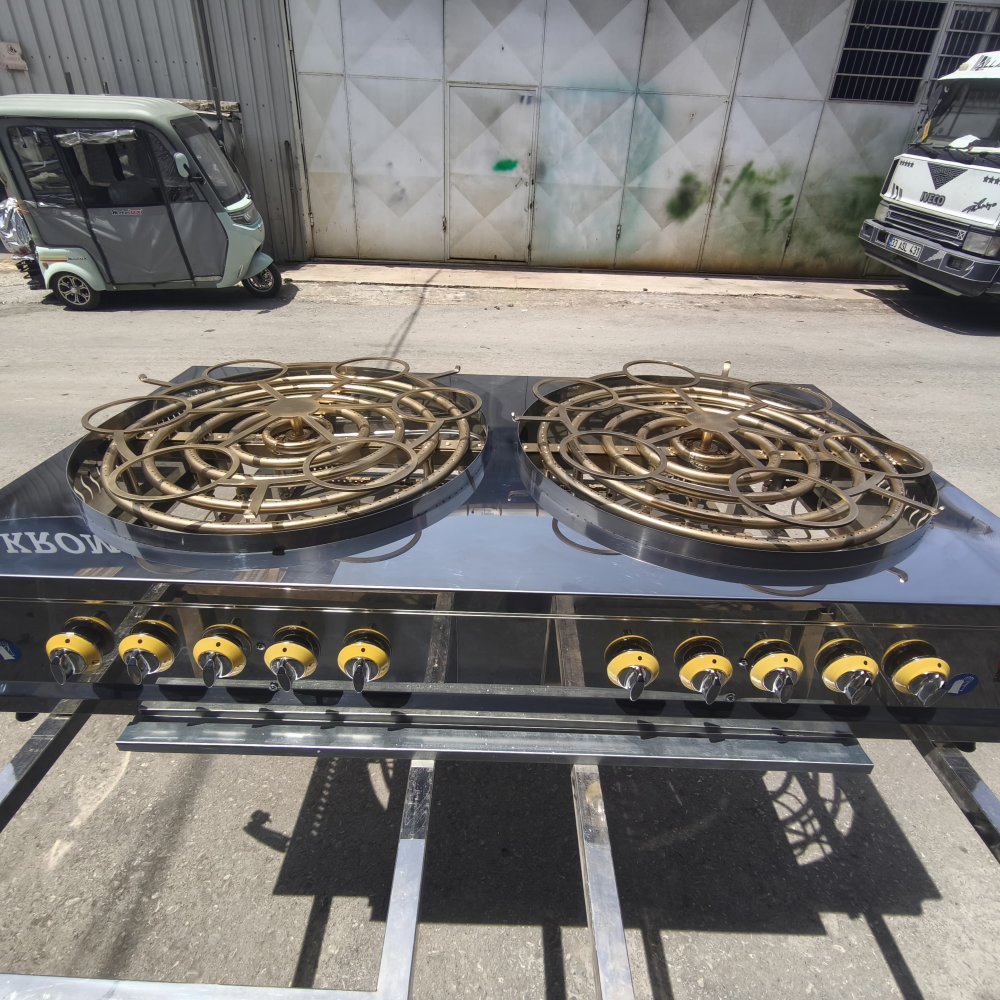 Özel Üretim 60 cm Tepsili Künefe-Kadayıf Pişirim Ocağı resimi