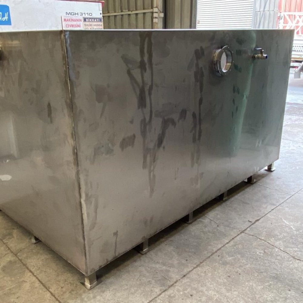 PASLANMAZ KROM YAĞ TUTUCU 4500 lt resimi