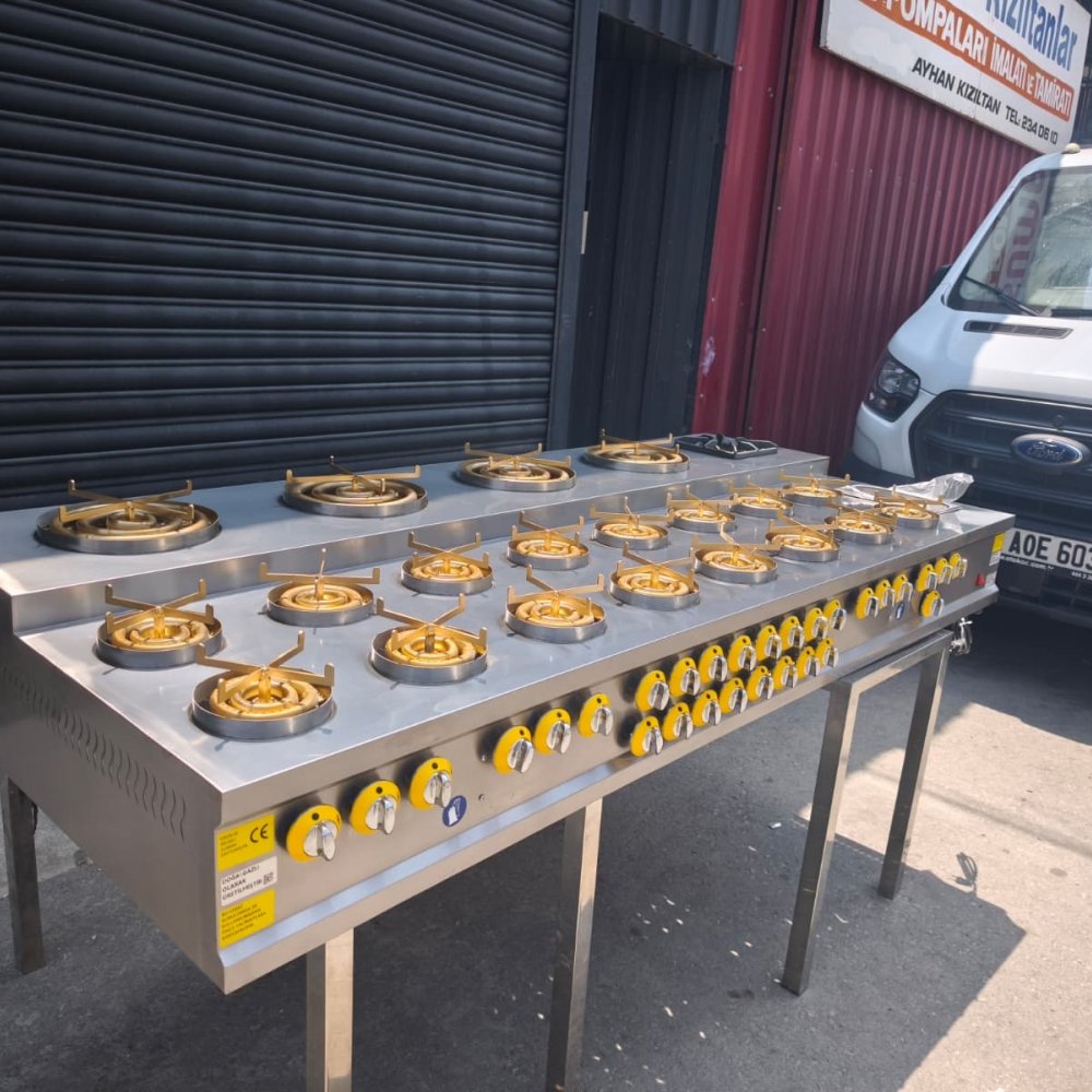 Sanayi Tipi Künefe Makinesi & Otomatik Pişirme Ocakları resimi