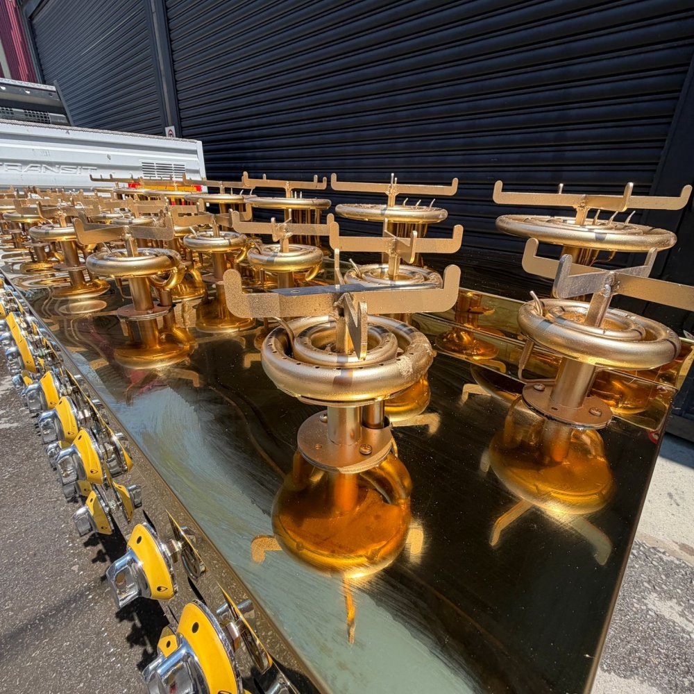 Soffiere Gold Künefe Pişirim Ocağı resimi