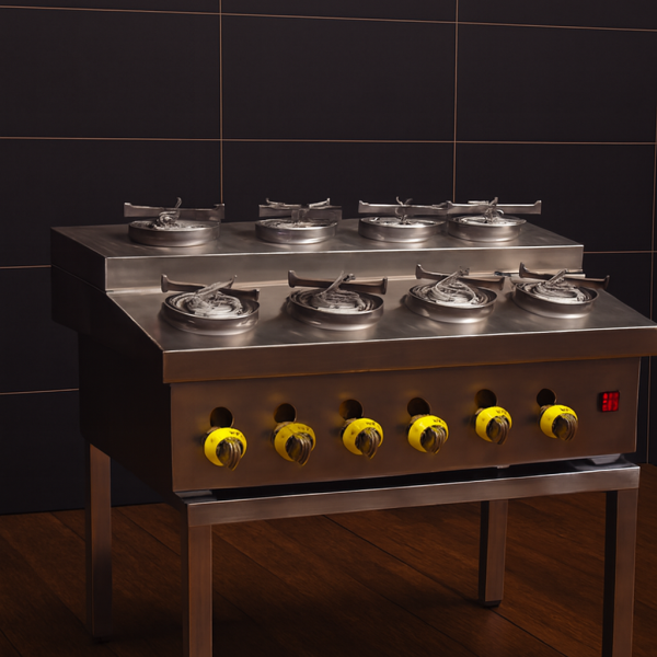 Kunefe Pişirim Ocağı Otomatik Dönerli Takım-59