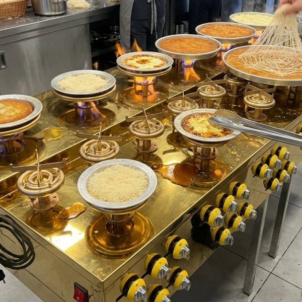 Soffiere Gold Künefe Pişirim Ocağı